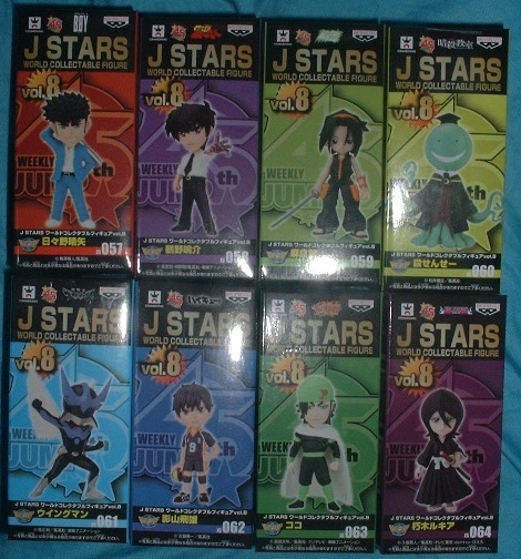 J STARS ワールドコレクタブルフィギュア8 全8種セット (ジャンプ コレクタブル)拍卖
