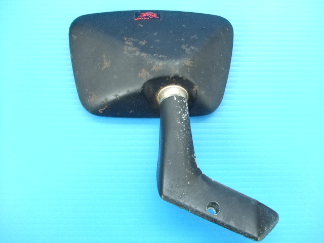 中古 右側用 メイワ ジャガー ドアミラー 青鏡 旧車 ジャガーミラー バッカ ナポレオン カーメイト カウル ロケットカウル 当時物 昭和 sub拍卖