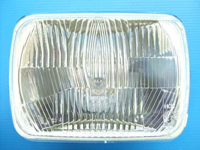 極上品1個 マーシャルライト 角目2灯 ヘッドライト 角型 角形 角目 2灯 角2灯 ヘッドランプ 旧車 昭和 MARCHAL 当時物 H4バルブ sub1拍卖