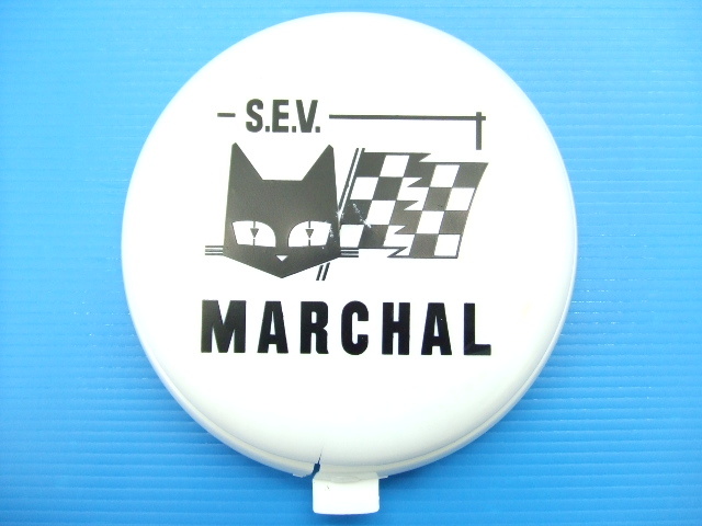 新品 ヒビ有り 18cm マーシャル 丸型 ライトカバー フォグランプ ヘッドライト 880 882 スポット 889 ドライビング 当時物 丸形 丸目 sub1拍卖