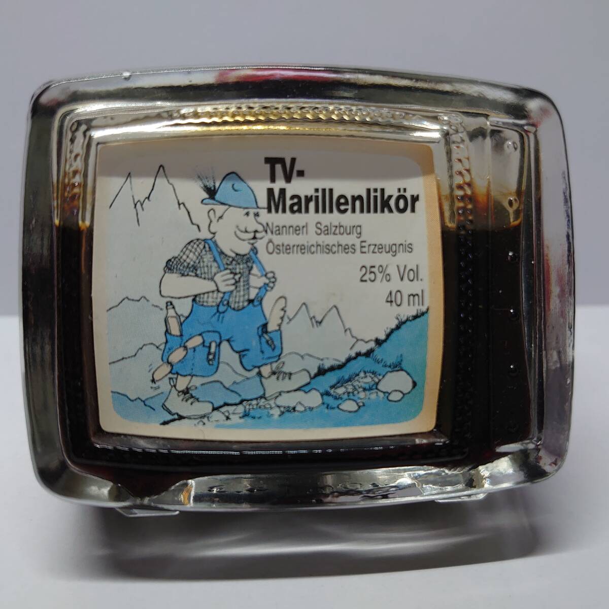 テレビ型 アプリコットリキュール ミニボトル 01005拍卖