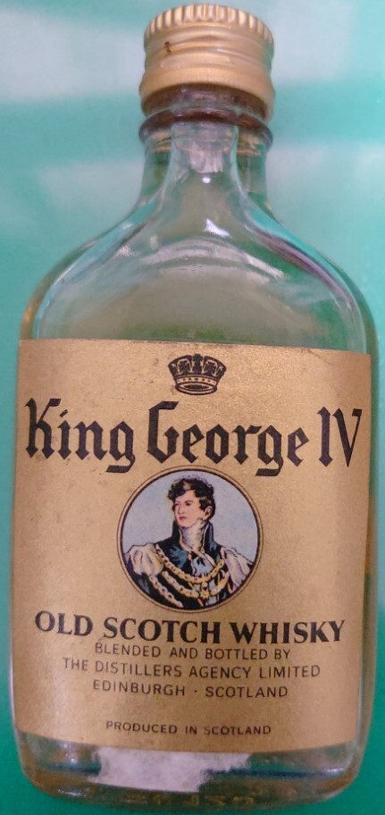 スコッチウイスキー ミニボトル 「 King George Ⅳ 」 02003拍卖
