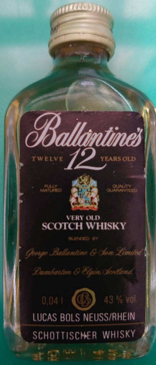 スコッチウイスキー ミニボトル 「 Ballantine's 」 02005拍卖