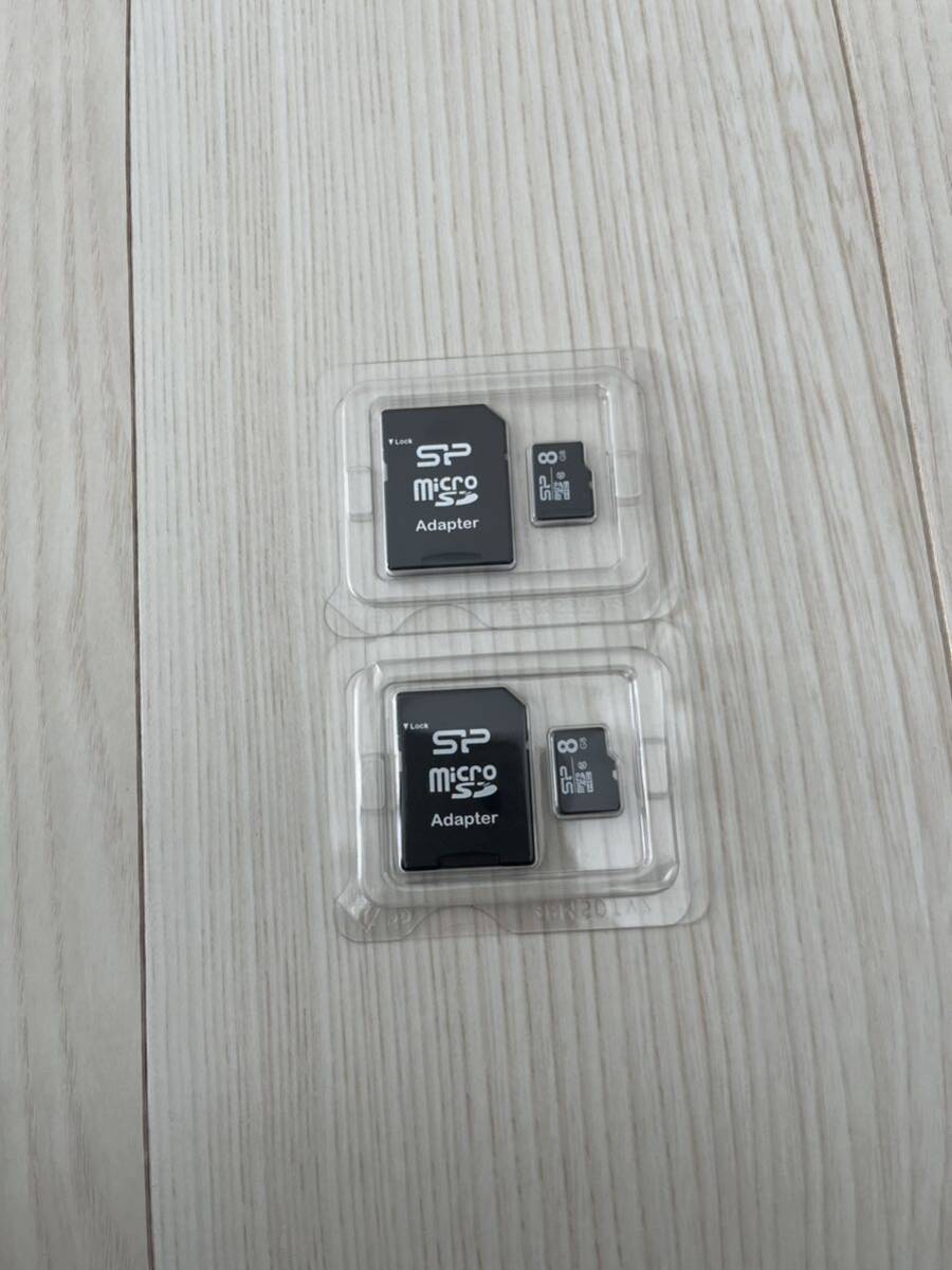 ★未使用新品★SP microSDHCカード 8GB ブラック ★2枚セット拍卖