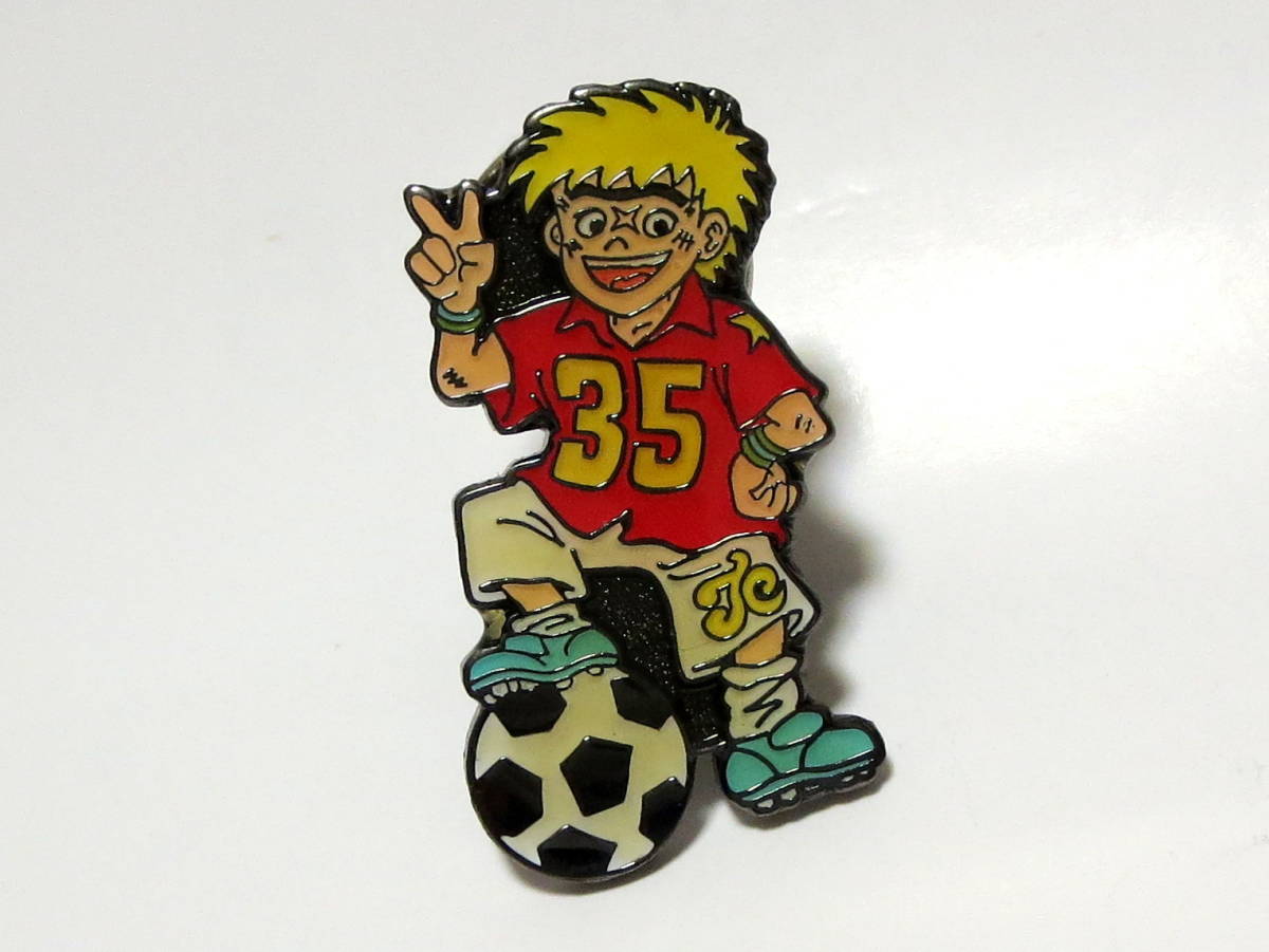 ちばてつや 小さな親切運動 ピンバッジ ピンズ サッカー レア 貴重 サイン 運動本部拍卖