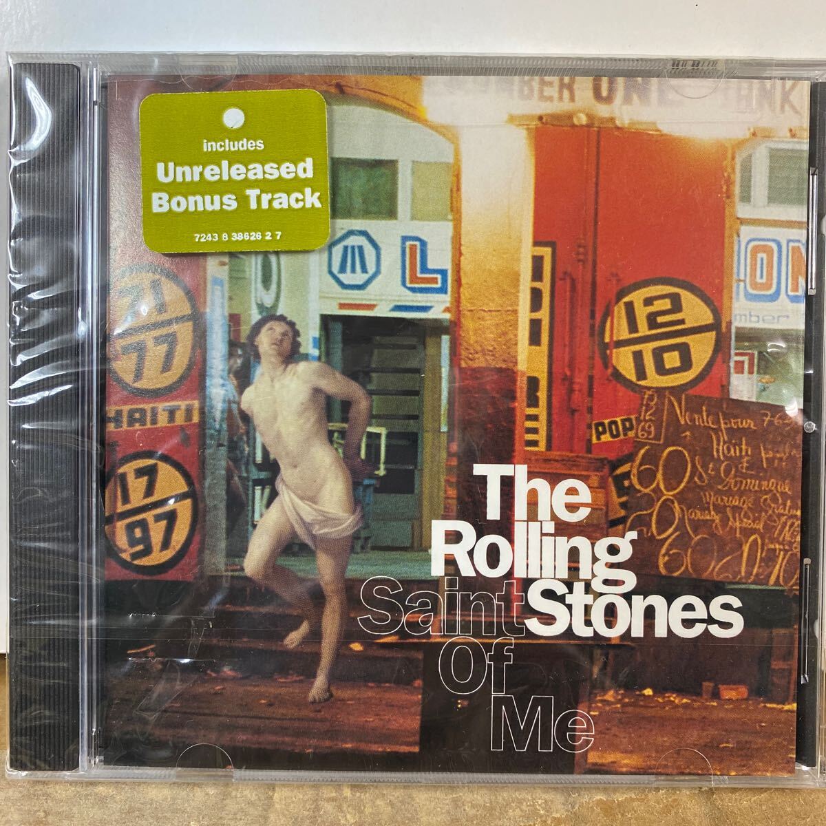 輸入盤 2曲入りCDシングル 未使用新品★ROLLING STONES/SAINT OF ME こういうのが意外と入手が困難なんです!拍卖