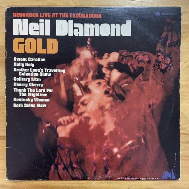 NEIL DIAMOND GOLD LP拍卖