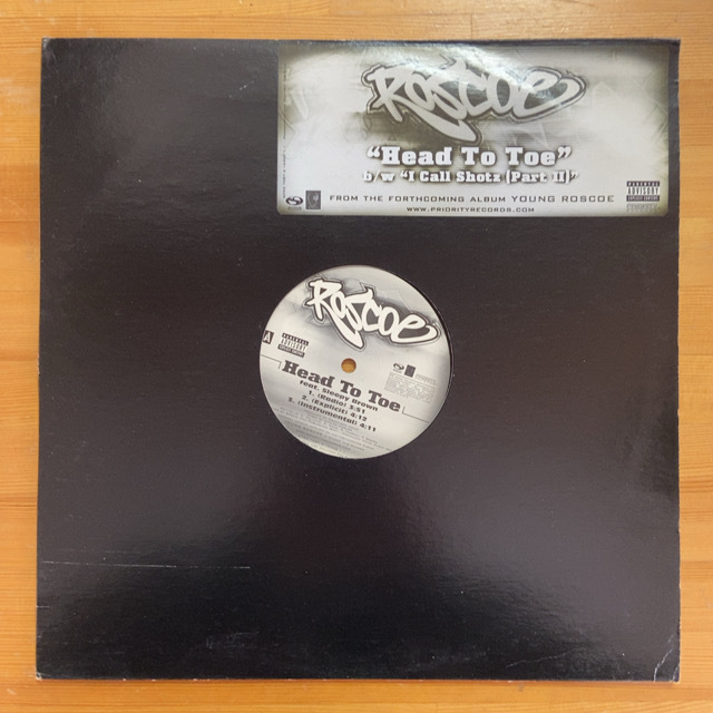 ROSCOE HEAD TO TOE / I CALL SHOTZ (PART II) 12インチ シングル拍卖
