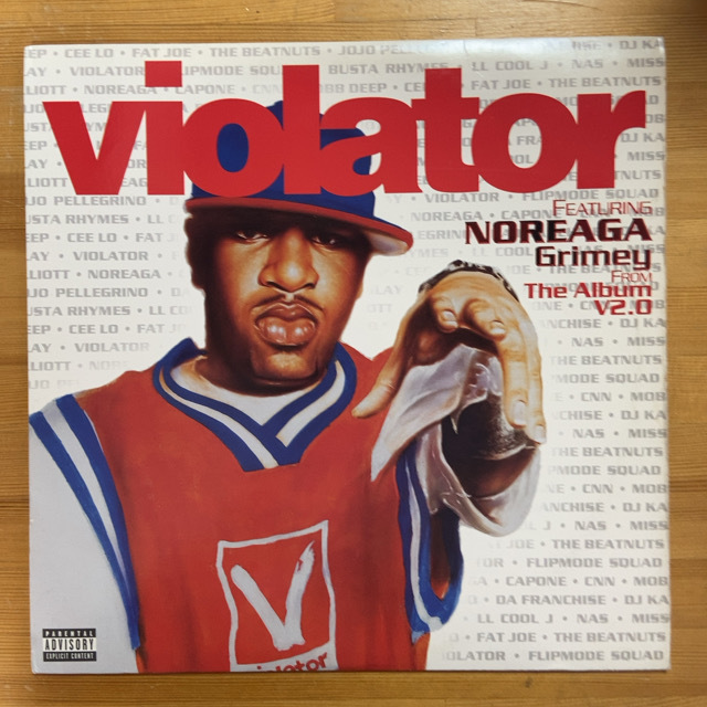 VIOLATOR FEATURING NOREAGA GRIMEY 12インチ シングル拍卖