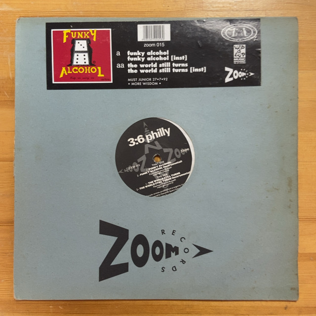 3:6 PHILLY FUNKY ALCOHOL 12インチ シングル拍卖