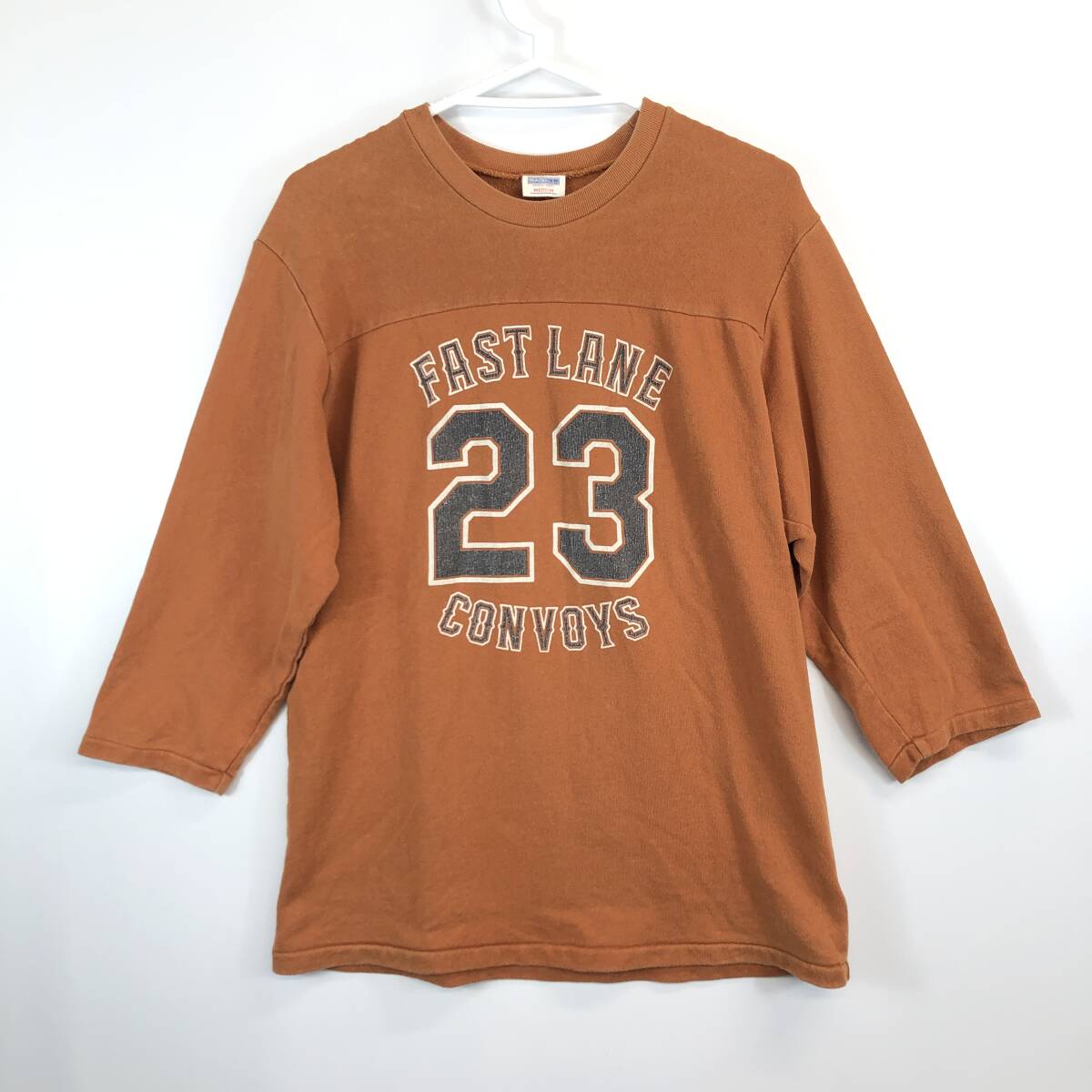 RADIALL ラディアル 7分袖フットボールTシャツ Mサイズ 日本製 コットン RAD-12AW-CUT005拍卖