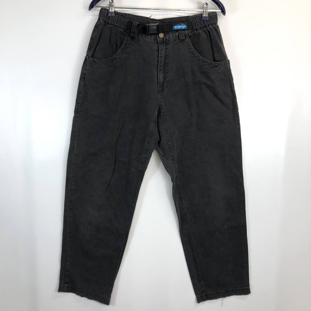 USA製 KAVU カブー チリワックパンツ ブラック Mサイズ コットン100拍卖