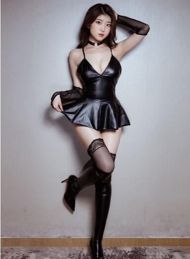 超セクシー誘惑コスプレ衣装 悩殺 光沢 ワンピース 高級感秘書お嬢様ドレス キャバ嬢ミニスカート ベビードール コスチューム ナイトウェア拍卖