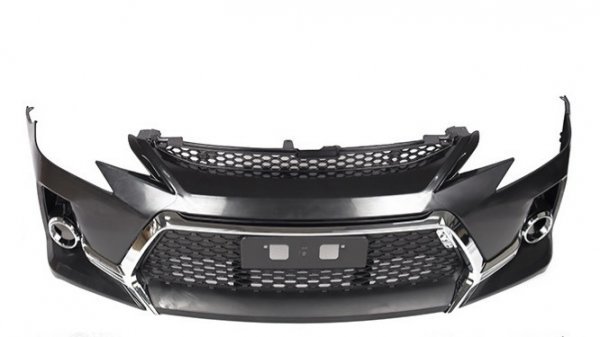 【fl⑦】トヨタ 130 マークX (※ 前期 ) 中期 ~ フロントバンパー (※前期装着の場合は、中期ヘッドライトが必要) グリル付属 ★拍卖