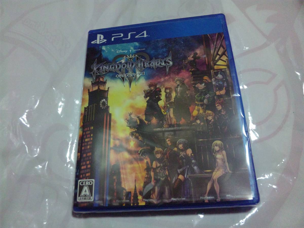 【新品PS4】キングダムハーツⅢ 3拍卖