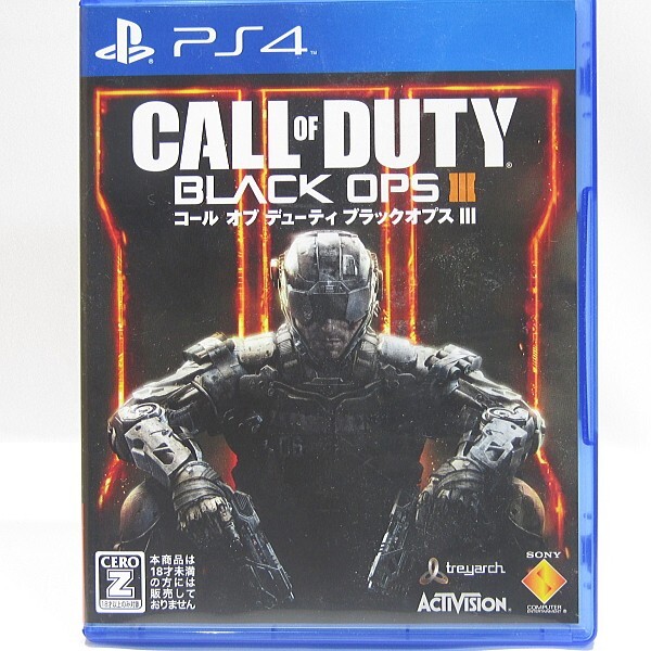 PS4 コール オブ デューティ ブラックオプスIII USED品拍卖