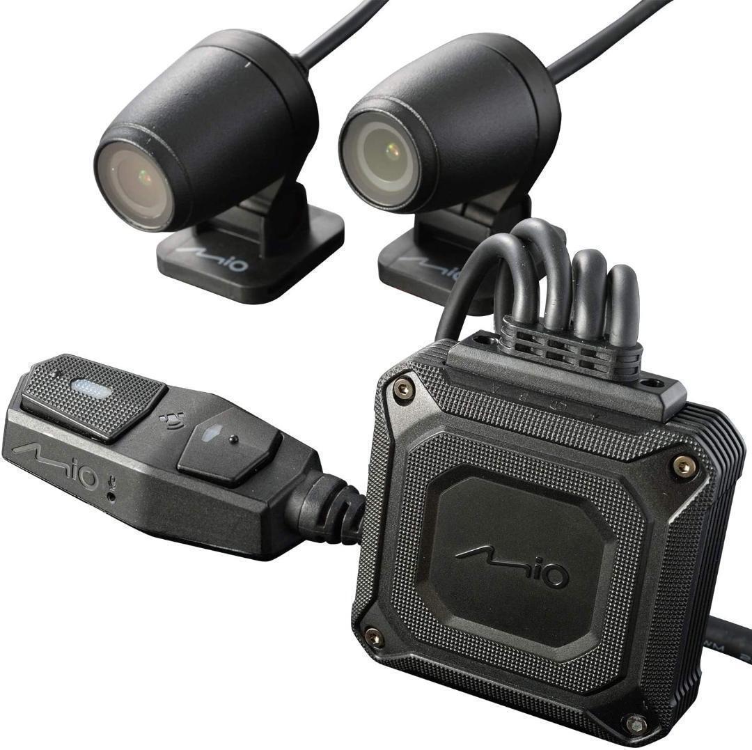 デイトナ Mio バイク用 ドラレコ 前後2カメラ 200万画素 17100【新品・未開封】拍卖