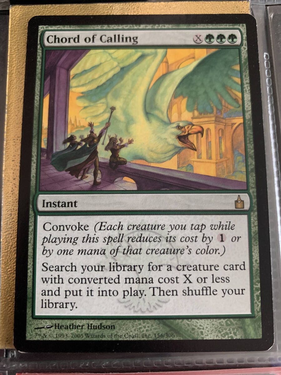 ラヴニカギルドの都 召喚の調べ/Chord of Calling 英語版 プレイド拍卖