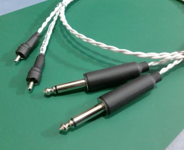 ■非流通■単線の威力を聴く■無ハンダRCA-フォーンプラグ★拍卖