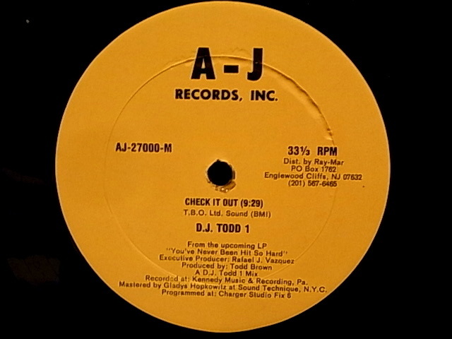 ★☆D.J. Todd 1「Check It Out」☆★5点以上で送料無料!!!拍卖