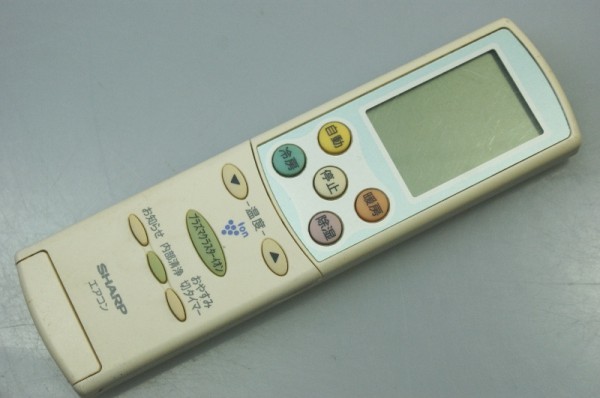 ◎ シャープ SHARP エアコン用リモコン CRMC-A594JBEZ AC-28BC AC-36BC ☆●動作OK■拍卖