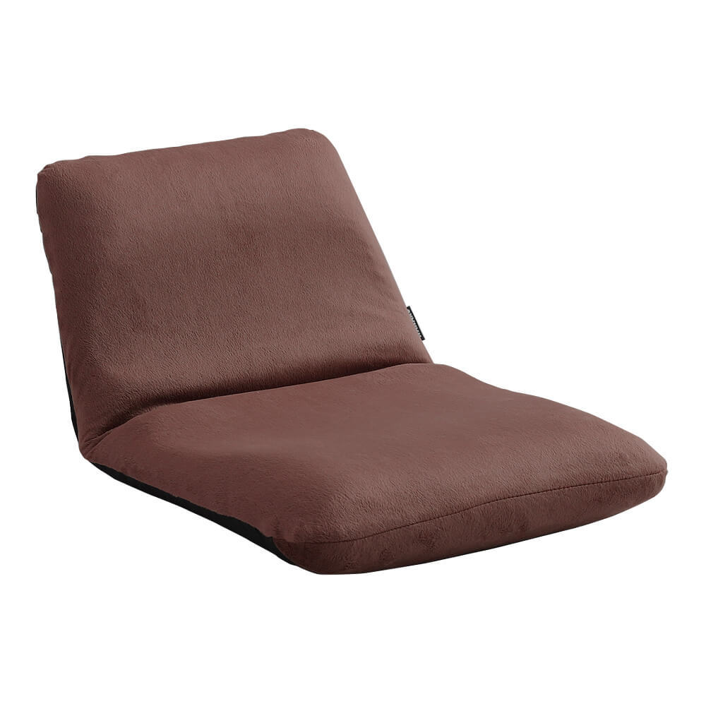 美姿勢習慣、コンパクトなリクライニング座椅子(Sサイズ)日本製 | Leraar-リーラー- SH-07-LER-S-KBR 起毛ブラウン拍卖