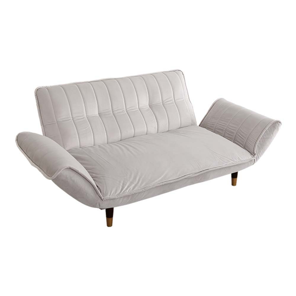 大人かわいいインテリア ベロアカウチソファ 2人掛け【Chammy -チャミー-】SH-07-OKBA2P-GYBK グレー&ブラック拍卖