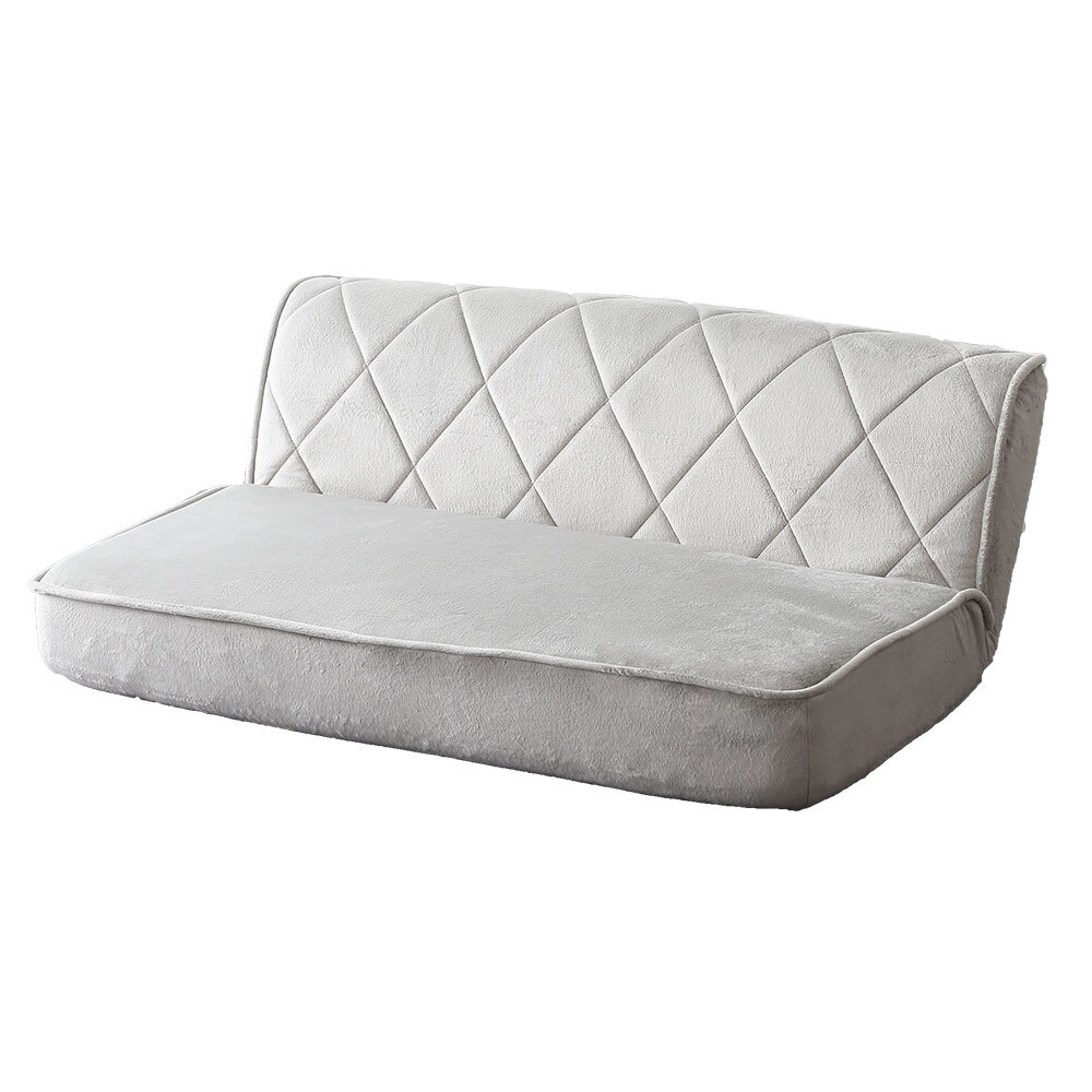 大人かわいい 2人掛け ダイヤモンドソファ【Chammy -チャミー-】SH-07-OKDMS2P-GY グレー拍卖