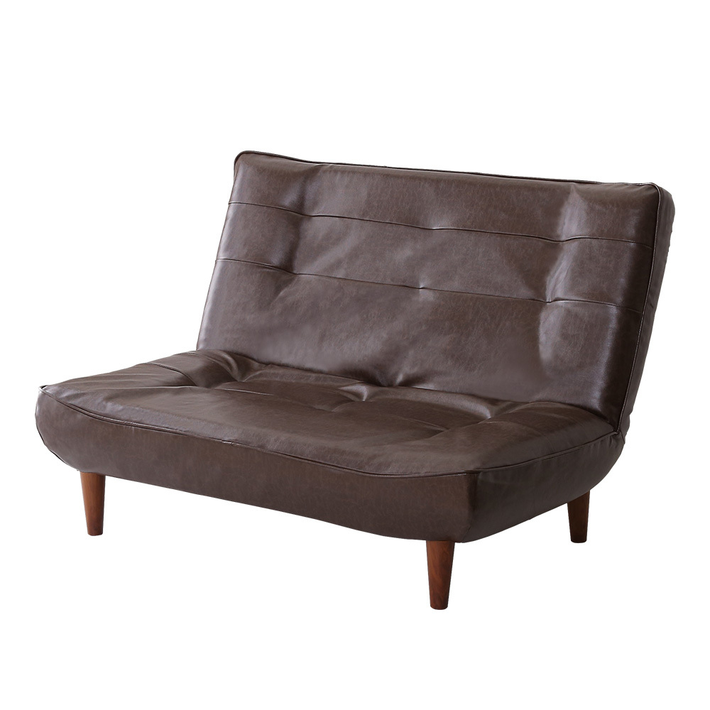 2Pリクライニング ヴィンテージソファ【MARZO-マルツォ-】SH-07-3PS-DBR ダークブラウン拍卖