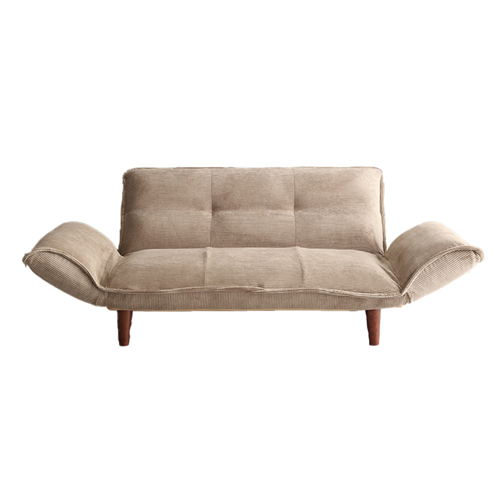 肌触りが良いコーデュロイソファ 2人掛け 【Qooliss-クーリス-】SH-07-CDS-BE ベージュ拍卖
