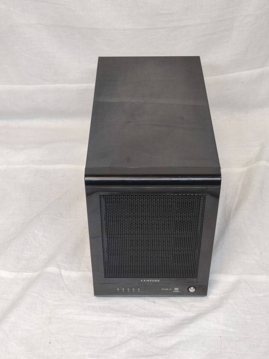 【ジャンク扱い】 Century ドライブドアSATAボックスRAID 5BAY(EX35EU2R?)+HGST 2TBHDD(HDS5C3020ALA632)×5台拍卖