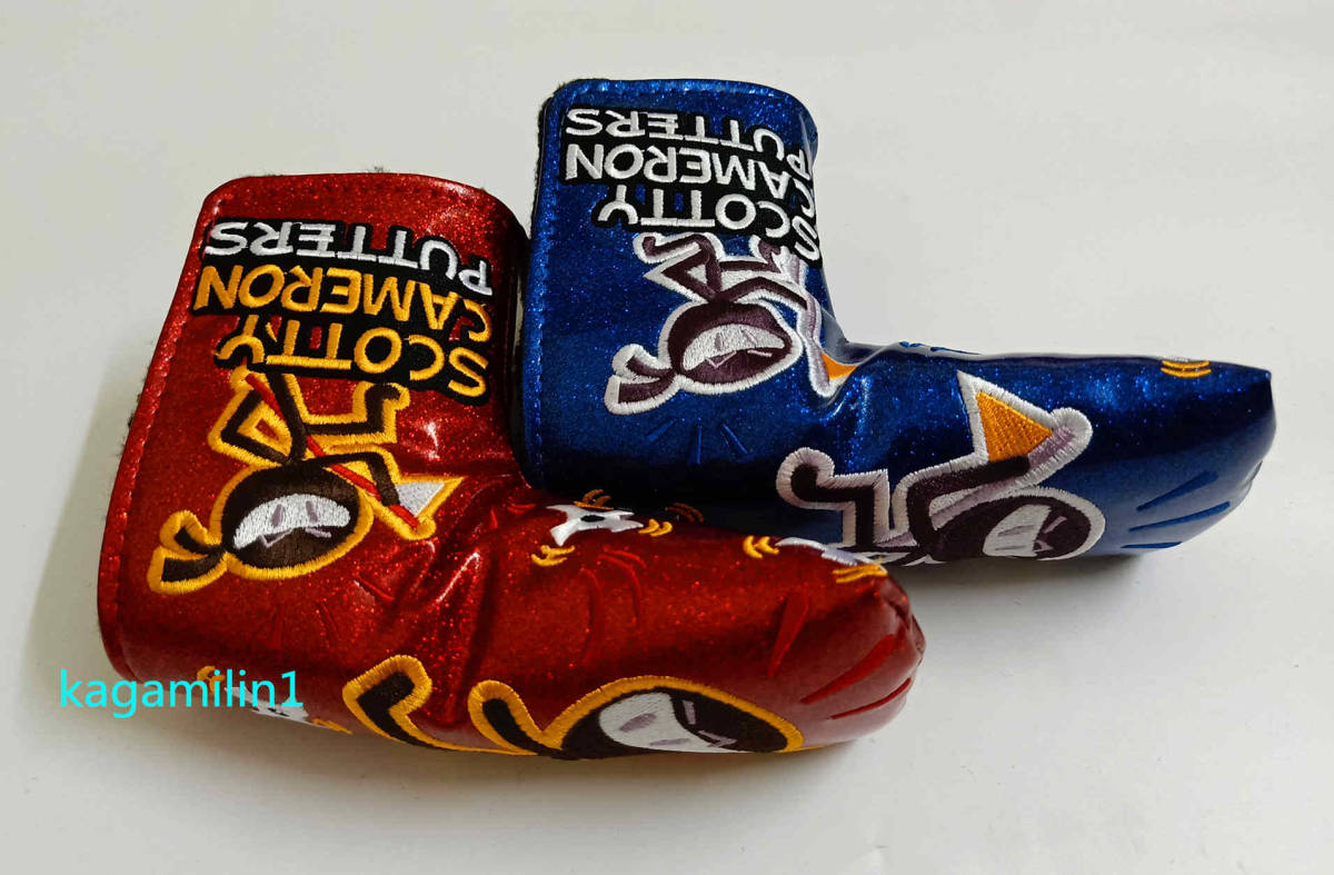 パターカバースコッティキャメロンツアーツアー支給 WARRIOR 赤青 2個拍卖