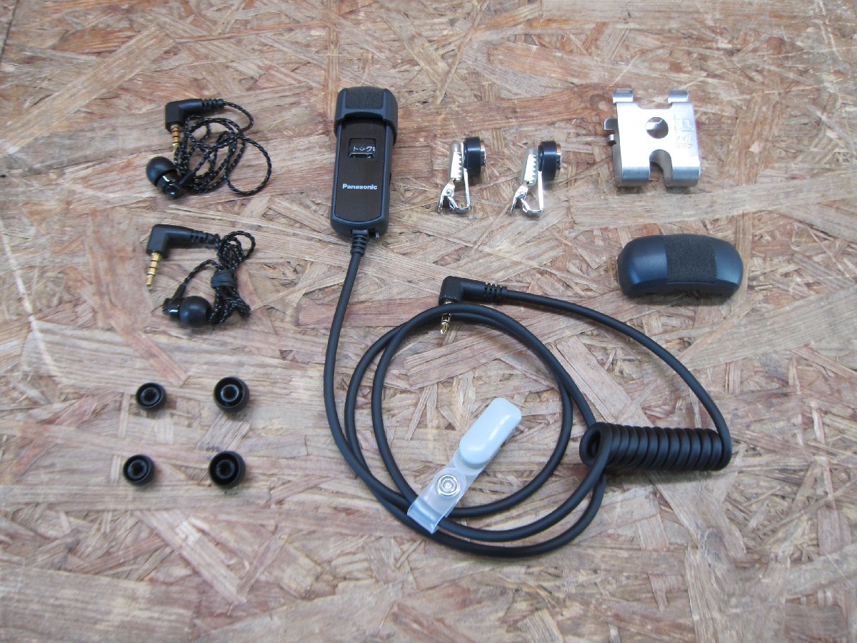 ◎Panasonic WX-CM210 接話マイクロホン 双指向性 エレクトレットマイクロホン トランシーバーマイク 5個セット 現状品◎Z1350拍卖