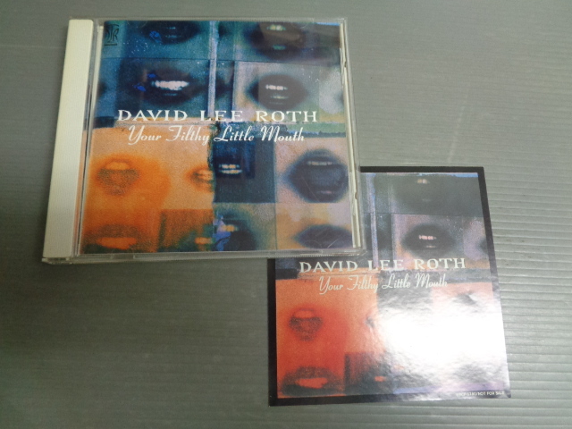 *デイヴィッド・リー・ロスDAVID LEE ROTH/ユア・フィルシー・リトル・マウスYOUR FILTHY LITTLE MOUTH★CD ステッカー付き拍卖