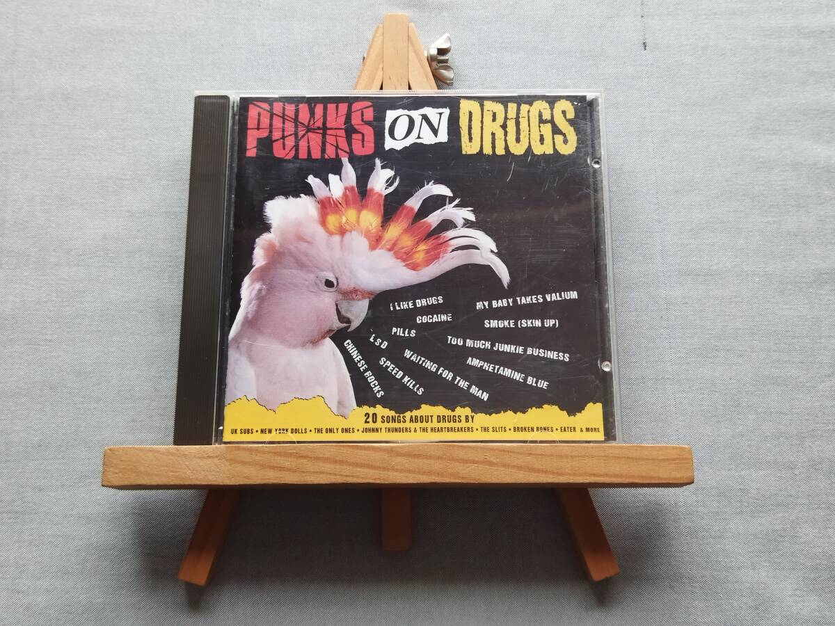 4303a 即決有 中古輸入CD V.A. 『Punks On Drugs』 Punk/New Wave/Hardcore NEW YORK DOLLS/JOHNNY THUNDERS/URBAN DOGS/FALLEN ANGELS拍卖