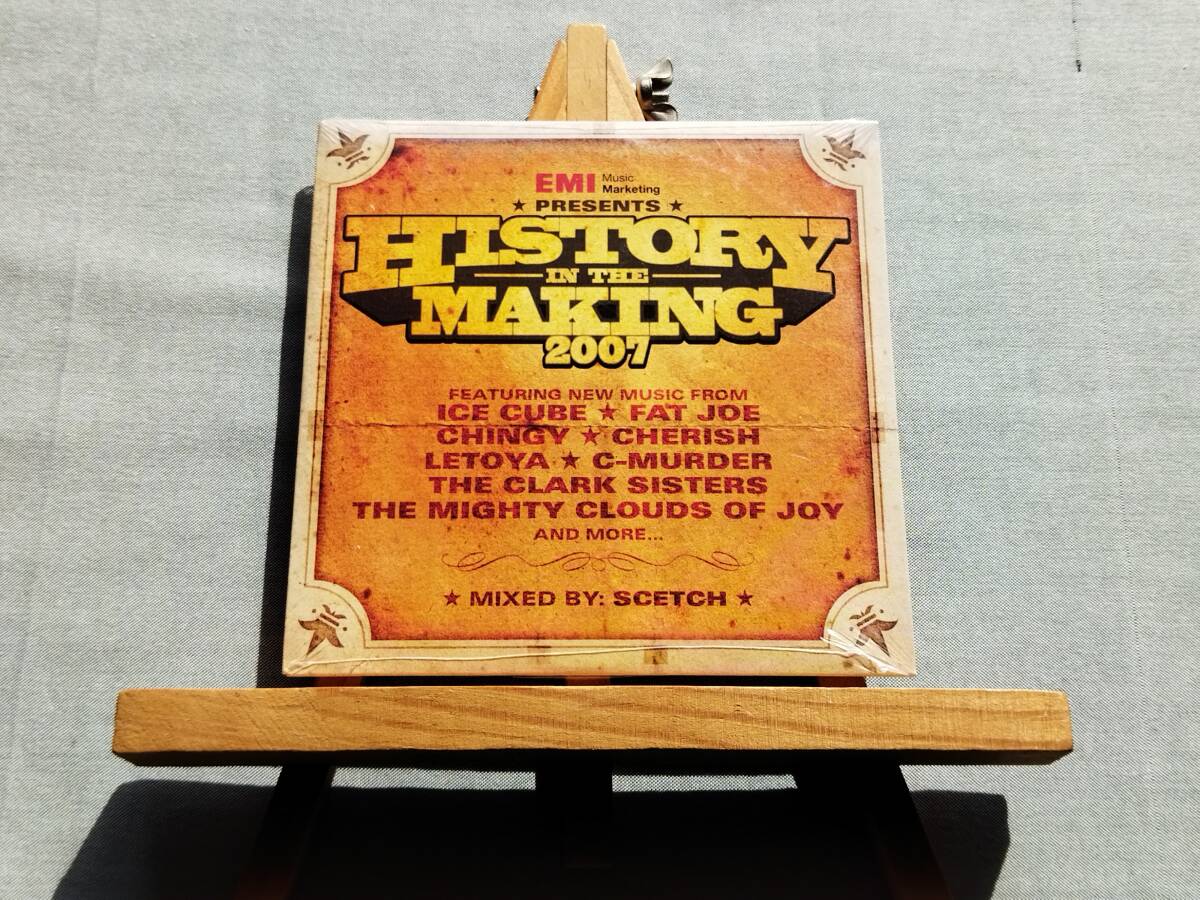 4328a 即決有 未開封CD Mixed By SCETCH 『History In The Making 2007』 HipHop/Funk/Soul/R&B 非売プロモ Ice Cube/Chingy/Fat Joe拍卖