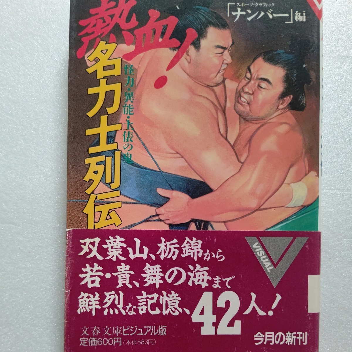 ◎美品 熱血!名力士列伝 怪力 異能 土俵の鬼 大相撲ファン必見 横綱双葉山から栃若 柏鵬を経て若貴 42人の鮮烈な力士像を描く六十年拍卖