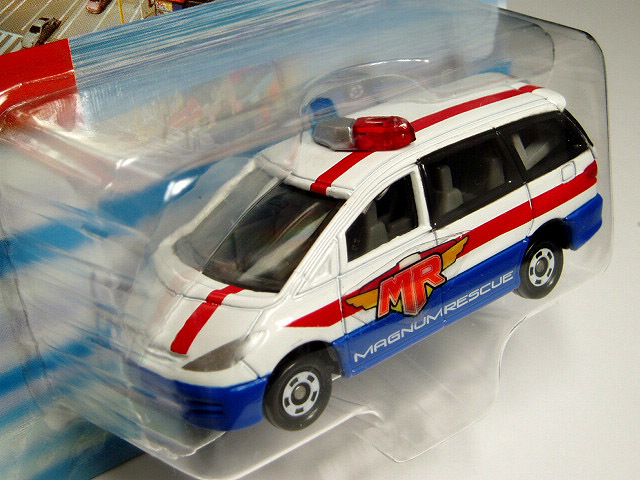 ■マグナムレスキュートミカ■トヨタ エスティマ 救急車(パトロールカー)拍卖