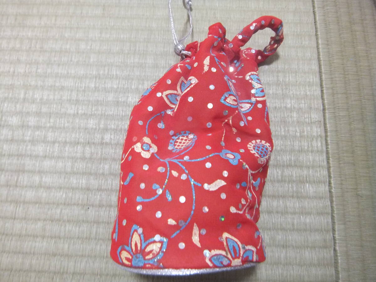 未使用保管品レース透かし編みホワイトスカーフ 素敵な保存袋付き拍卖