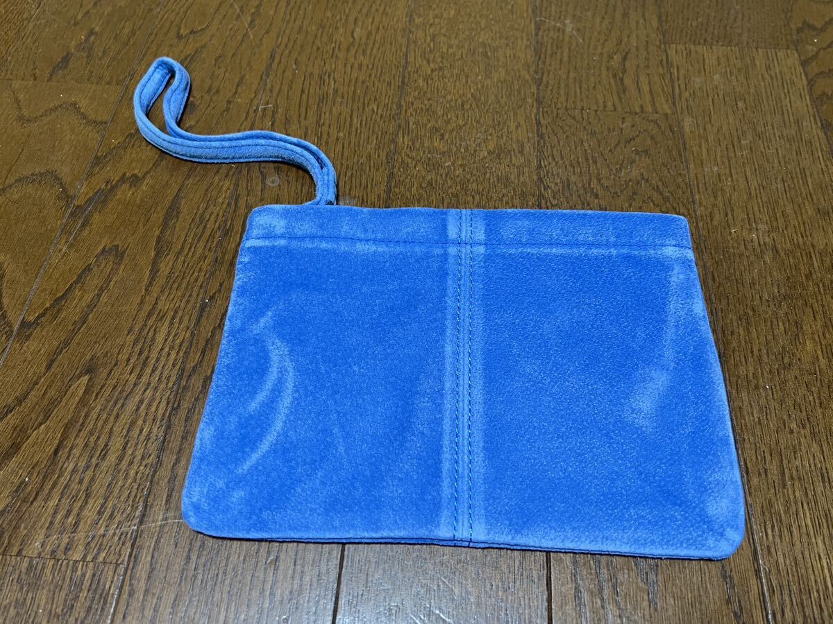 【新品未使用】土屋鞄製作所 レザーエコポーチ スカイブルー PZ1420CT拍卖