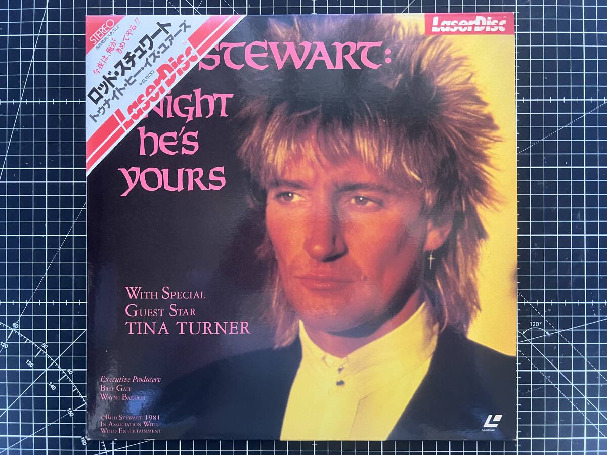★☆【中古LD】Rod Stewart ロッドスチュワート Tonight He's Yours MP113-25EH ☆★拍卖
