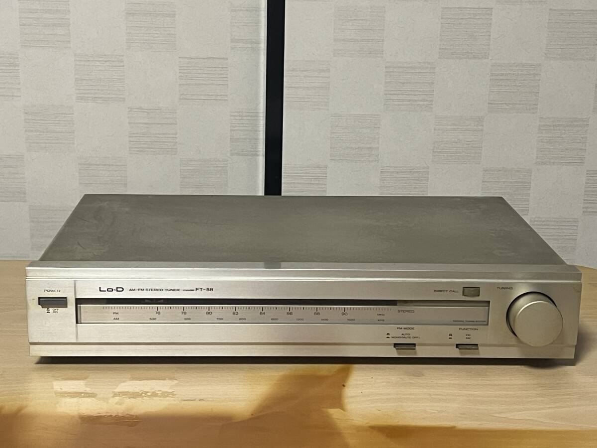 ★☆Lo-D 日立 HITACHI FT-58 FM/AMチューナー ☆★拍卖