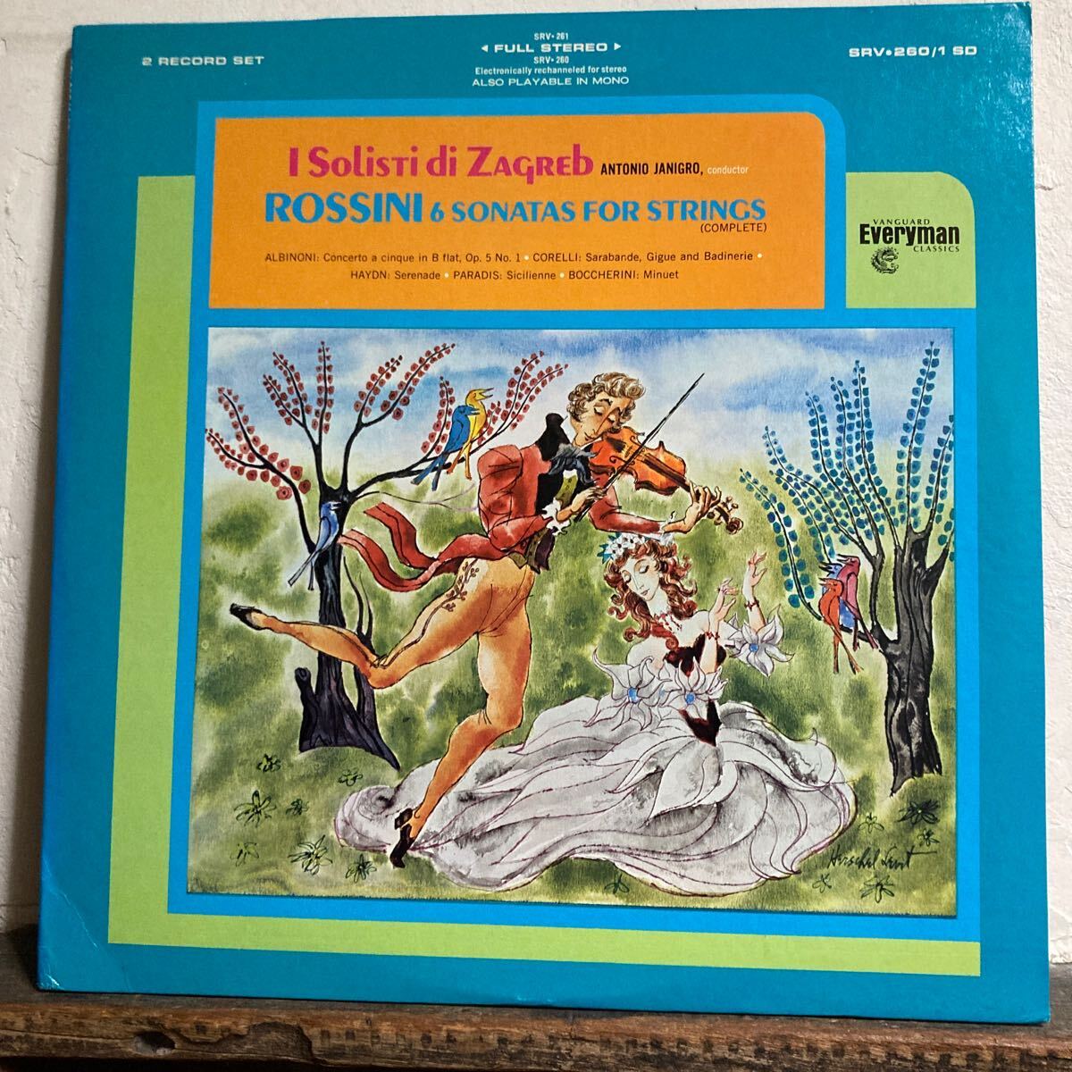 ROSSINI 6 SONATAS FOR STRINGS / I Solisti di Zagreb ANTONIO JANIGRO 2枚組拍卖