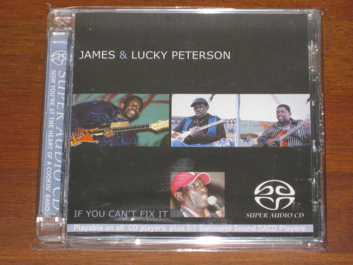 ☆ JAMES & LUCKY PETERSON ジェイムズ & ラッキー・ピーターソン/ IF YOU CAN'T FIX IT 2004年発売 JSP社 Hybrid SACD 輸入盤拍卖