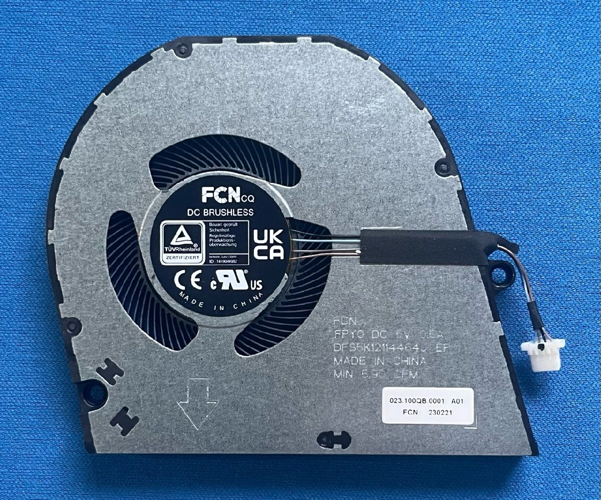 純正新品 Dell Inspiron 14 5420等用 CPU冷却ファン 05V75Y拍卖