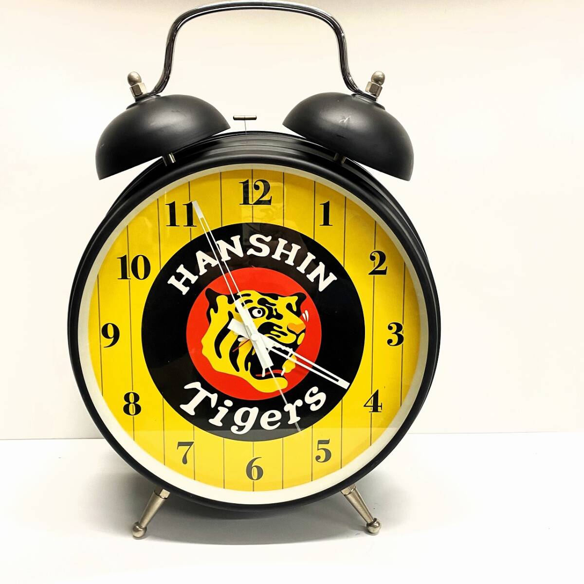 【中古】阪神タイガーズ ジャンボ時計 直径32㎝ 希少拍卖