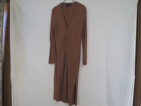 ラルフローレン 美シルエットロングカーディガン拍卖