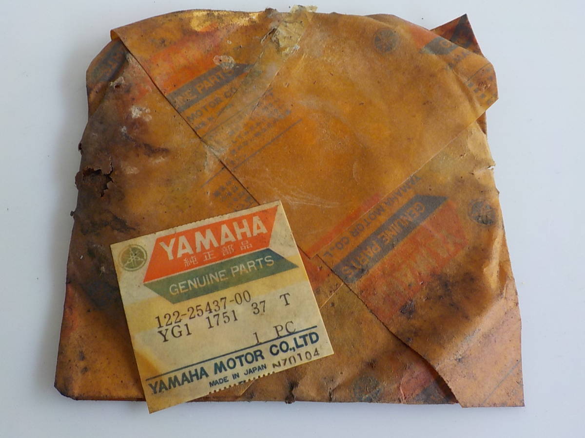旧車 ヤマハ 純正 リアスプロケット 37T 長期保管品 yG1 U5拍卖