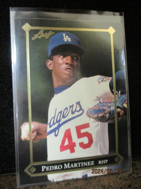 ◎野球カード  P・マルチネス  1992  Leaf Gold Rookie BC-3 Rookie Card 即決!!拍卖