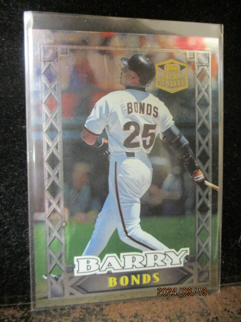 ◎野球カード  B・ボンズ  1999  Topps Stars'n Steel #14 即決!!拍卖
